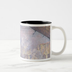 Claude Monet The Gare St. Lazare, 1877 Two-Tone Coffee Mug