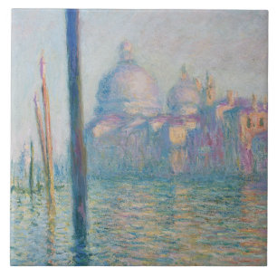 Claude Monet - The Grand Canal Ceramic Tile