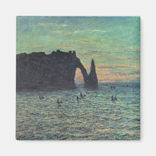 Claude Monet The Hollow Needle at Etretat, 1883 Magnet