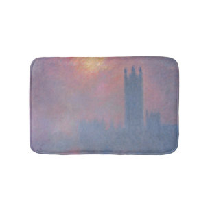 Claude Monet   The Houses of Parliament, London Bath Mat