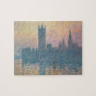 Claude Monet | The Houses of Parliament, Sunset Jigsaw Puzzle