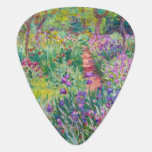 Claude Monet - The Iris Garden at Giverny Guitar Pick<br><div class="desc">The Iris Garden at Giverny / The Artist's Garden at Giverny - Claude Monet,  1899-1900</div>
