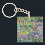 Claude Monet - The Iris Garden at Giverny Key Ring<br><div class="desc">The Iris Garden at Giverny / The Artist's Garden at Giverny - Claude Monet,  1899-1900</div>