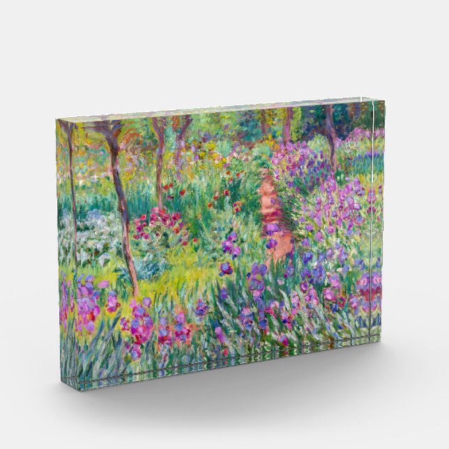 Claude Monet - The Iris Garden at Giverny Photo Block (Left)
