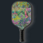 Claude Monet - The Iris Garden at Giverny Pickleball Paddle<br><div class="desc">The Iris Garden at Giverny / The Artist's Garden at Giverny - Claude Monet,  1899-1900</div>