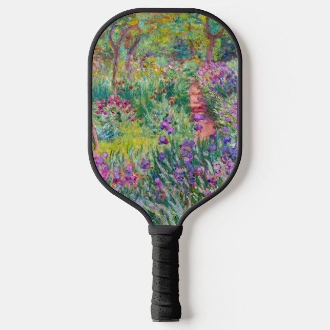 Claude Monet - The Iris Garden at Giverny Pickleball Paddle (Front)