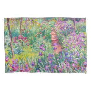 Claude Monet - The Iris Garden at Giverny Pillowcase