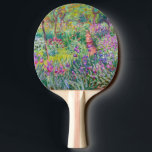 Claude Monet - The Iris Garden at Giverny Ping Pong Paddle<br><div class="desc">The Iris Garden at Giverny / The Artist's Garden at Giverny - Claude Monet,  1899-1900</div>