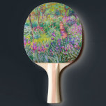 Claude Monet - The Iris Garden at Giverny Ping Pong Paddle<br><div class="desc">The Iris Garden at Giverny / The Artist's Garden at Giverny - Claude Monet,  1899-1900</div>