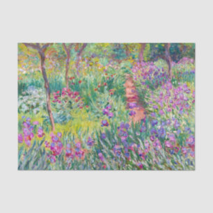 Claude Monet - The Iris Garden at Giverny Tissue Paper