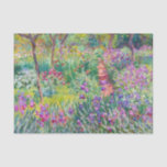 Claude Monet - The Iris Garden at Giverny Tissue Paper<br><div class="desc">The Iris Garden at Giverny / The Artist's Garden at Giverny - Claude Monet,  1899-1900</div>