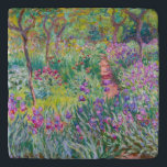 Claude Monet - The Iris Garden at Giverny Trivet<br><div class="desc">The Iris Garden at Giverny / The Artist's Garden at Giverny - Claude Monet,  1899-1900</div>