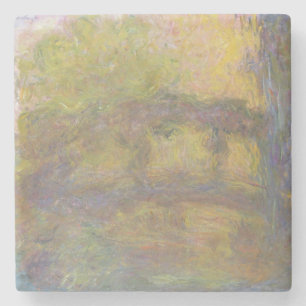Claude Monet The Japanese Bridge, 1918-24 Stone Coaster