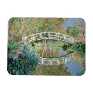 Claude Monet   The Japanese Bridge, Giverny Magnet