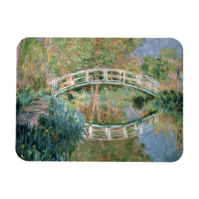 Claude Monet | The Japanese Bridge, Giverny Magnet (Horizontal)