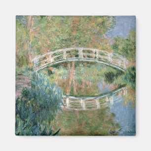 Claude Monet The Japanese Bridge, Giverny Magnet