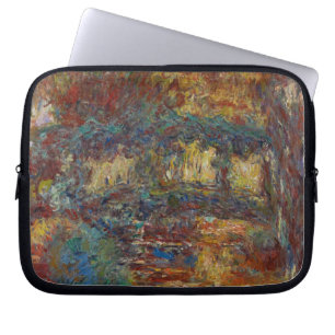 Claude Monet The Japanese Bridge Laptop Sleeve