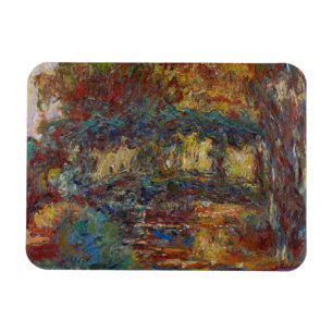 Claude Monet   The Japanese Bridge Magnet