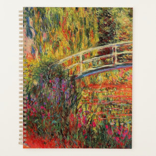 Claude Monet, The Japanese Bridge, Planner