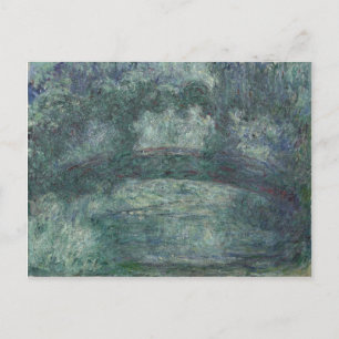 Claude Monet - The Japanese bridge Postcard