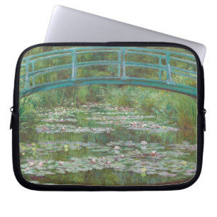 Claude Monet The Japanese Footbridge, 1899 Laptop Sleeve