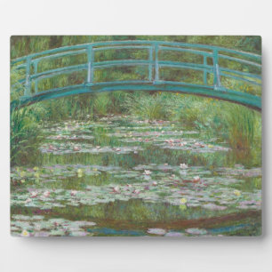 Claude Monet   The Japanese Footbridge, 1899 Plaque