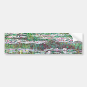 Claude Monet The Japanese Footbridge Bumper Sticker