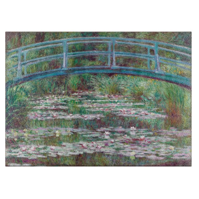 Claude Monet The Japanese Footbridge Cutting Board (Front)