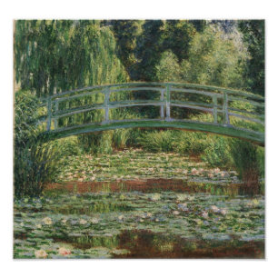 Claude Monet - The Japanese Footbridge Photo Print