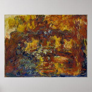 Claude Monet - The Japanese Footbridge Poster