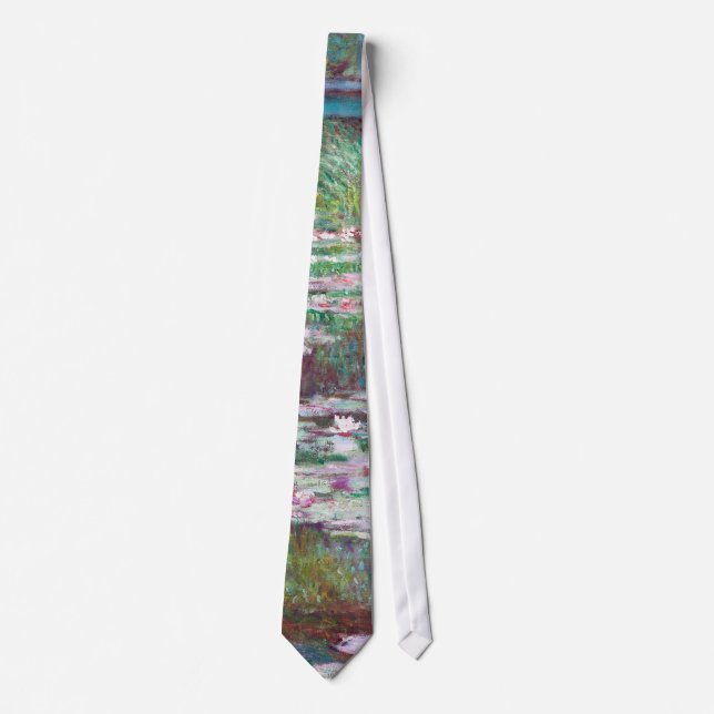 Claude Monet The Japanese Footbridge Tie (Front)