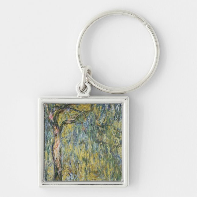 Claude Monet | The Large Willow at Giverny, 1918 Key Ring (Front)