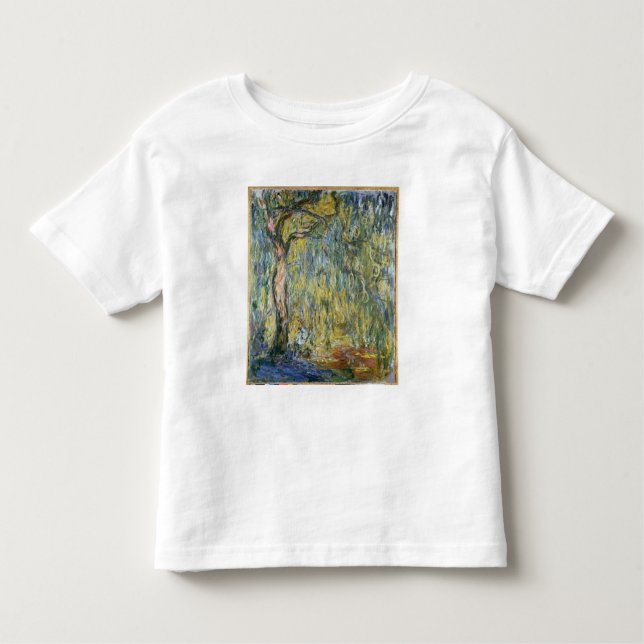 Claude Monet | The Large Willow at Giverny, 1918 Toddler T-Shirt (Front)