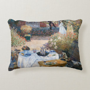 Claude Monet - The Luncheon, decorative panel Cushion