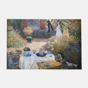 Claude Monet - The Luncheon, decorative panel Doormat