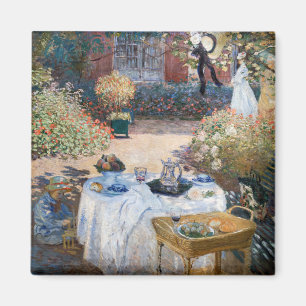 Claude Monet - The Luncheon, decorative panel Magnet