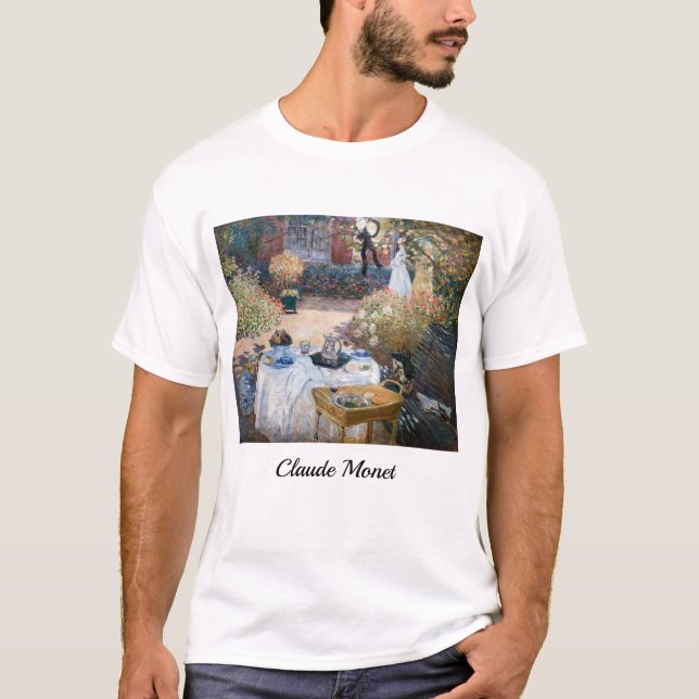 Claude Monet - The Luncheon, decorative panel T-Shirt (Front)