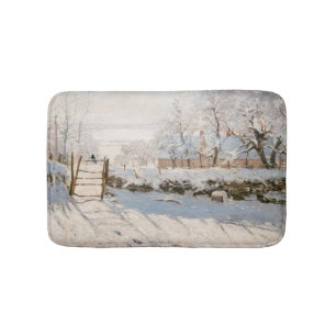 Claude Monet - The Magpie Bath Mat