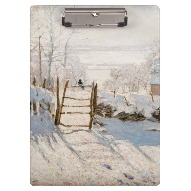 Claude Monet - The Magpie Clipboard (Front)