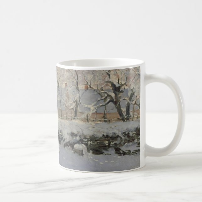 Claude Monet - The Magpie Coffee Mug (Right)