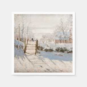 Claude Monet - The Magpie Napkin
