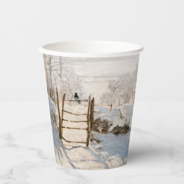 Claude Monet - The Magpie Paper Cups (Front)