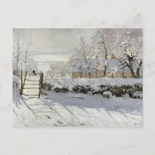CLAUDE MONET THE MAGPIE POSTCARD