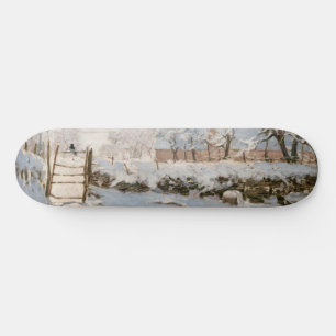 Claude Monet - The Magpie Skateboard