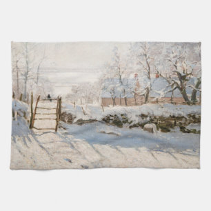 Claude Monet - The Magpie Tea Towel