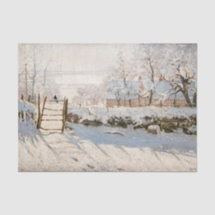 Claude Monet - The Magpie Tissue Paper