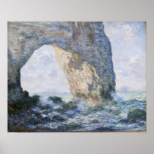 Claude Monet The Manneporte Etretat Poster