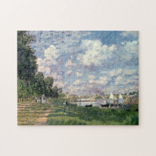 Claude Monet The Marina at Argenteuil, 1872 Jigsaw Puzzle
