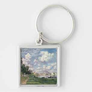 Claude Monet The Marina at Argenteuil, 1872 Key Ring