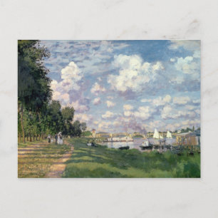 Claude Monet The Marina at Argenteuil, 1872 Postcard